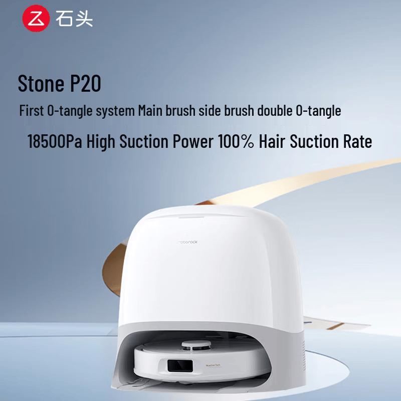 Roborock P20 All-in-One Robot Vacuum & Mop with Auto Wash & Dry