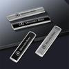 AABGU1 3D Metal Car Emblem Tail Trunk Side Body Stickers Auto Refit Accessories For Mercedes Benz AMG CLK CLA A180 W108 W201 W212 C300