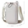 Casual Crossbody Water Bottle Bag Adjustable Shoulder Strap Water Bottle Carrier  Camping
