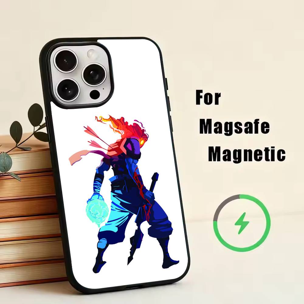 D-Dead Cells  Phone Case For iPhone17,16,15,14,13,12,11 Plus,Pro Magnetic with Magsafe Wireless Charging