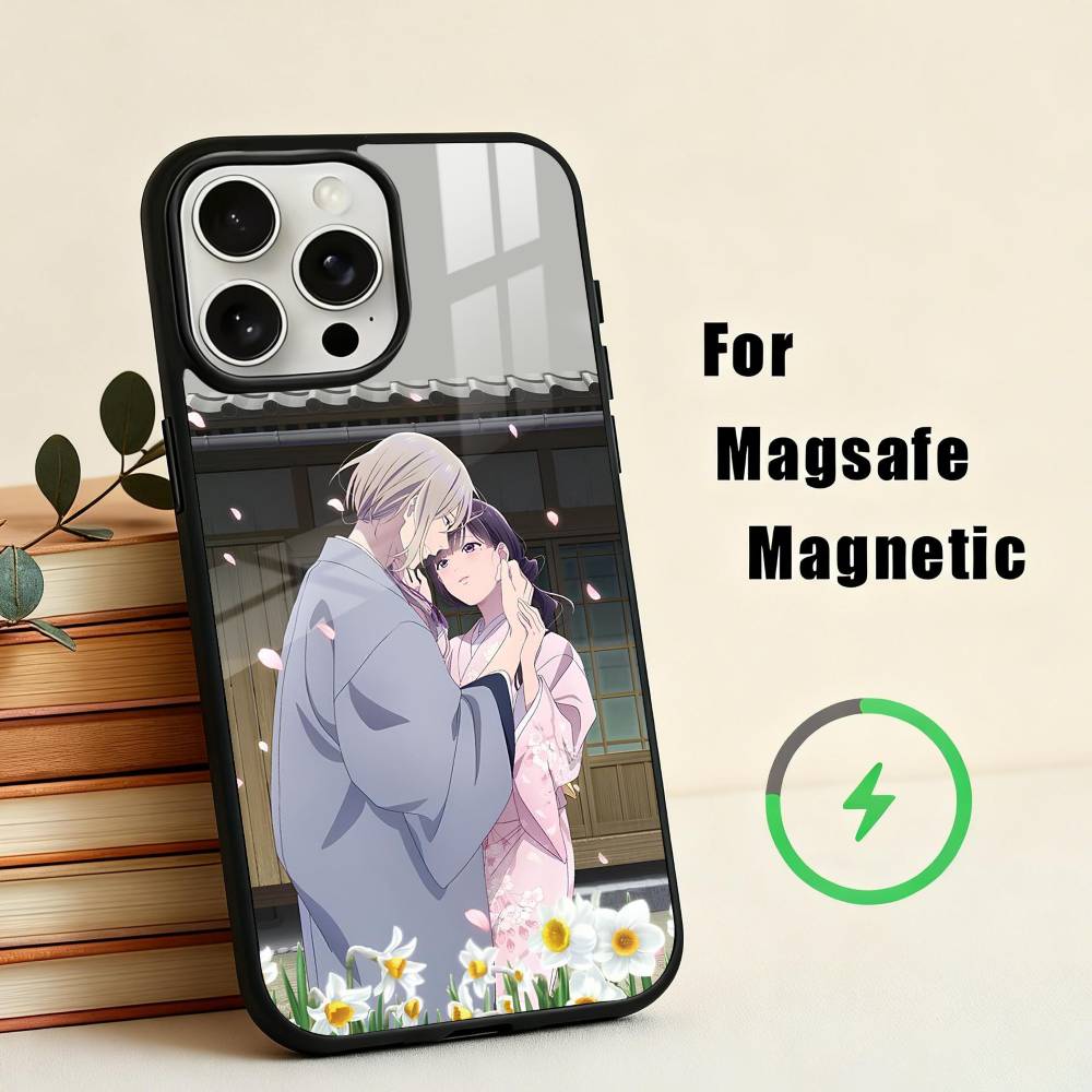 Manga My H-Happy M-Marriage Phone Case For iPhone17,16,15,14,13,12,11 Plus,Pro Max Magnetic For Magsafe Wireless Charging