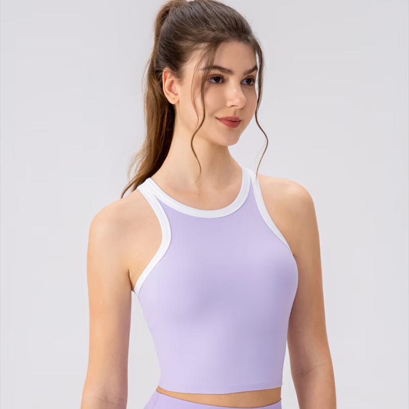 Women's Round Neck Yoga & Fitness Racerback Tank Top