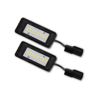 IHR T33 X-Trail Spezifische LED Kennzeichenleuchte [Farbe: Weiß] Kennzeichenleuchte Exklusives Design