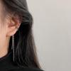 Sternenhimmel Perlenquaste Ohrhaken mit Zirkonia – Kein Piercing erforderlich