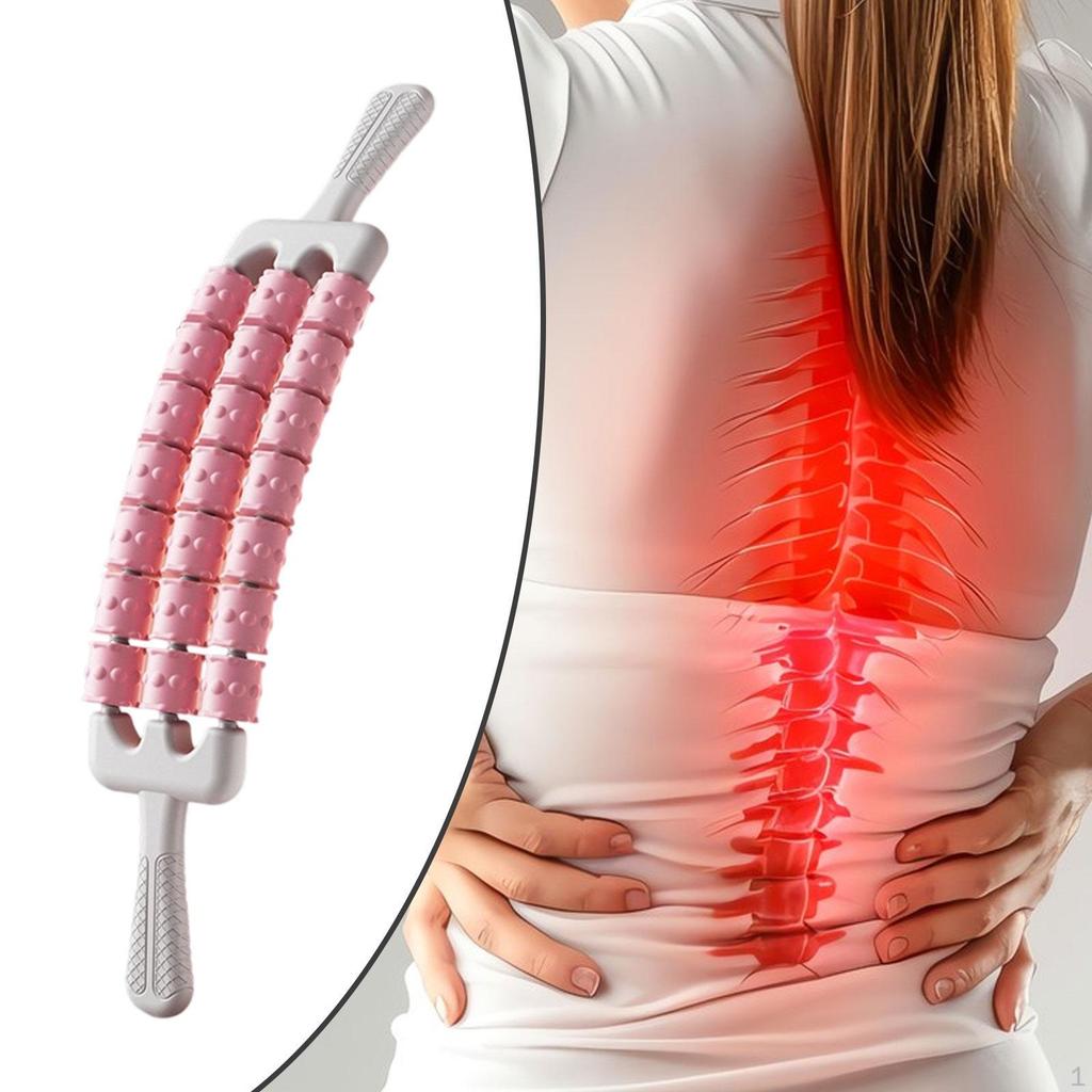 Manual Massage Tool for Arms And Waist with Grip Handles Gym Use