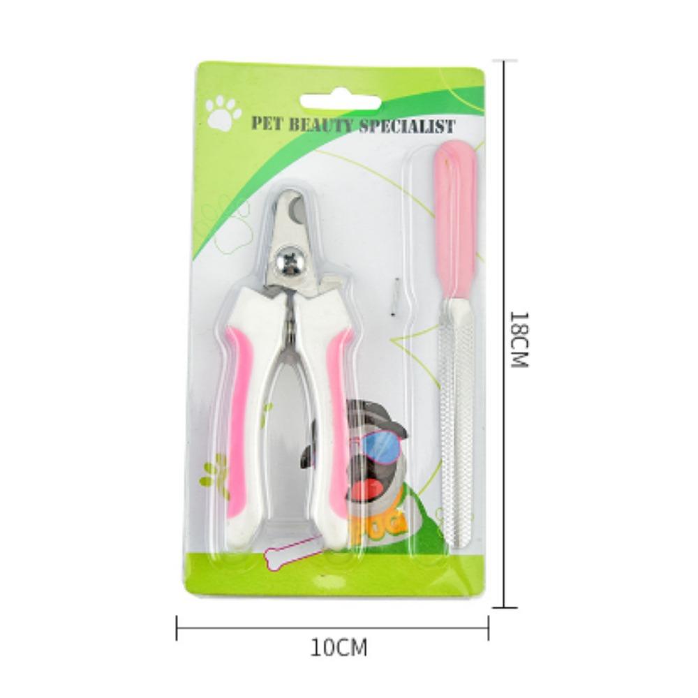 Pet Nail Clippers, Dog Nail Files, Dog and Cat Claw Pliers,professional Trimmers with Protection and Safety Locks