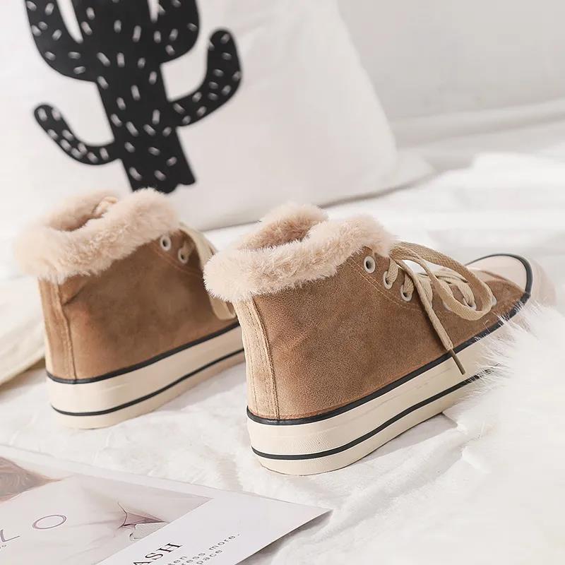 ash fur lined sneakers