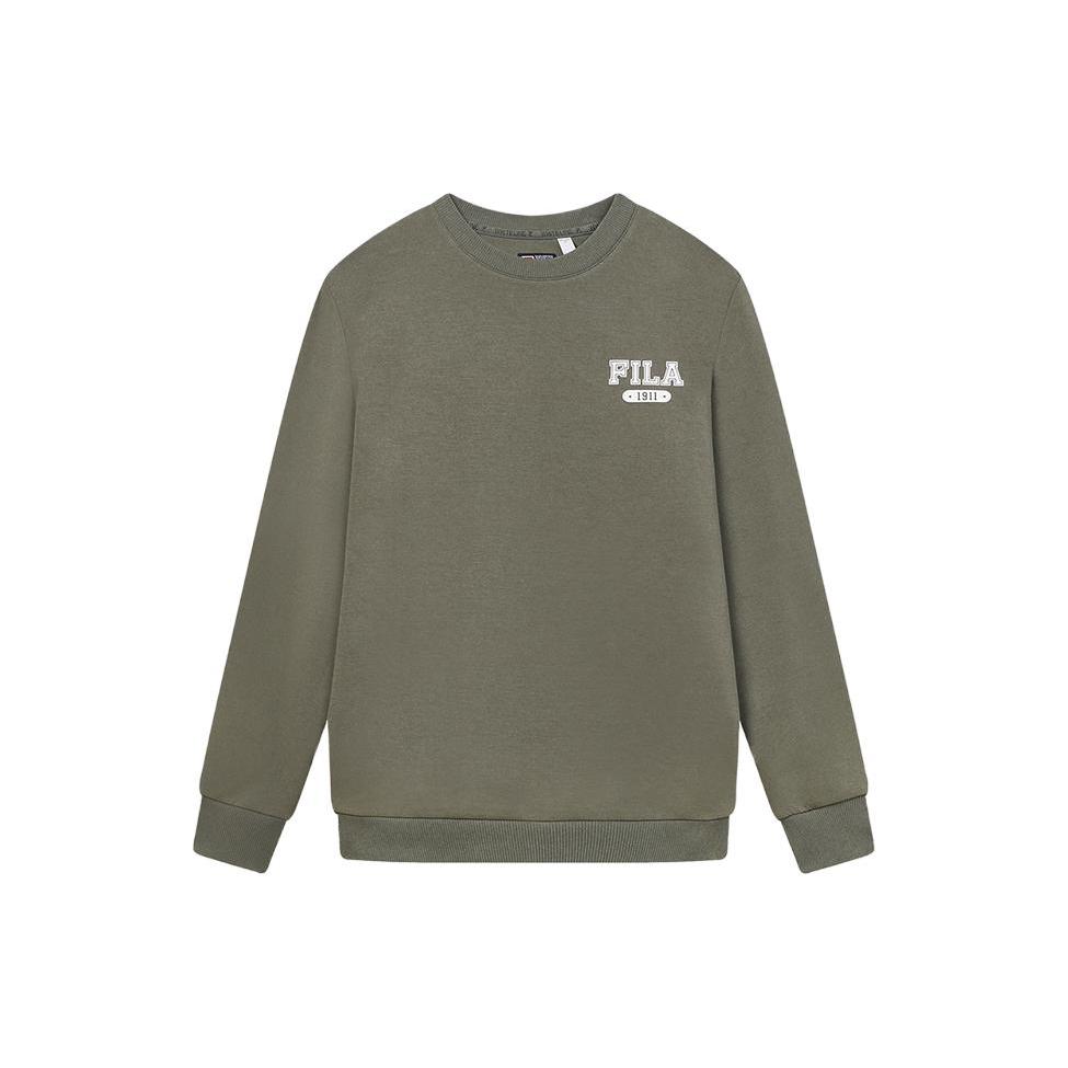 

New FILA Sweatshirt Men s Military Green F11M339210FKK S
