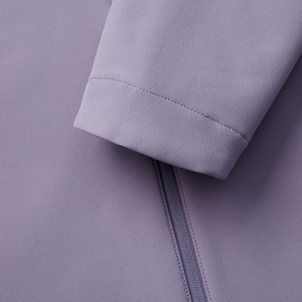 Li-Ning Lettuce Edge Water-Repellent Far-Infrared Thermal Hooded Letter Insert Outdoor Cycling Cardigan Zipper Windbreaker Women Outerwear AFDU944-5