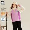Girls' Fleece-Lined Thermal Pullover Set