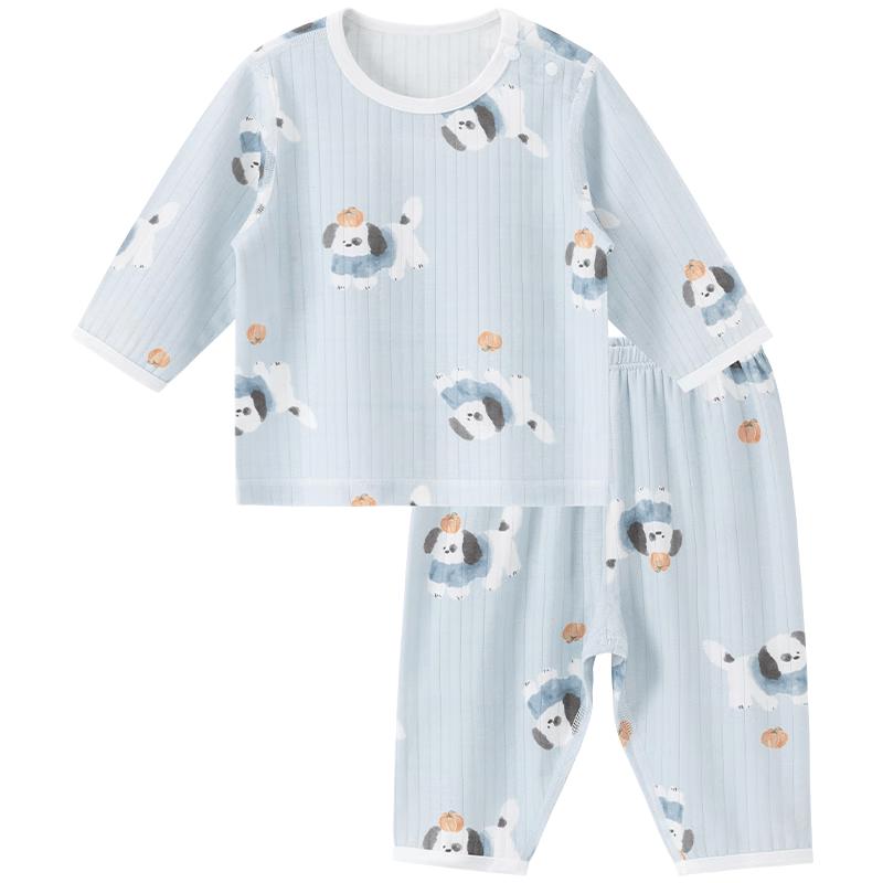 

Unisex Baby Thin Long-Sleeve Pajama & Loungewear Set 80