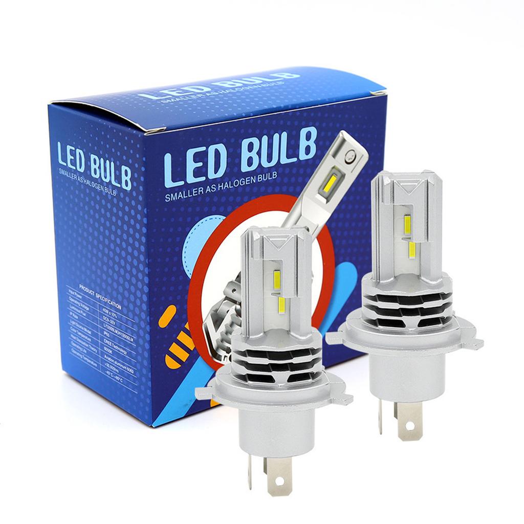 Automotive LED Front Headlights A82  Lens High-power With Tangent H4 Ultra Bright Matrix Spotlight