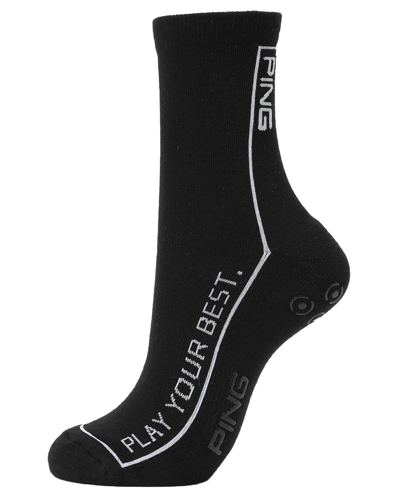 

Короткие носки Гольф-носки FR [Ping Apparel] Мужские (Поддержка Arch) / / 621-5186103 010_Черный