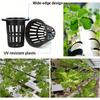 Hydroponic Net Cover - Reusable UV-resistant Mesh Cup with Groove Design Suitable for Elevated Garden Cloners and Pneumatic Systems