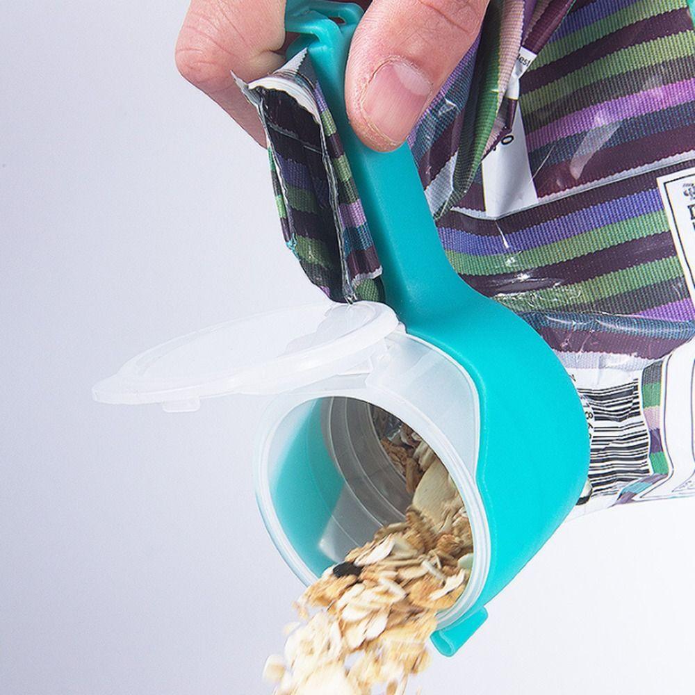 Preservation Sealing Food Storage Bag Fresh Keeping with Lid Snack Clamp Sealer Food Saver Bag Clip