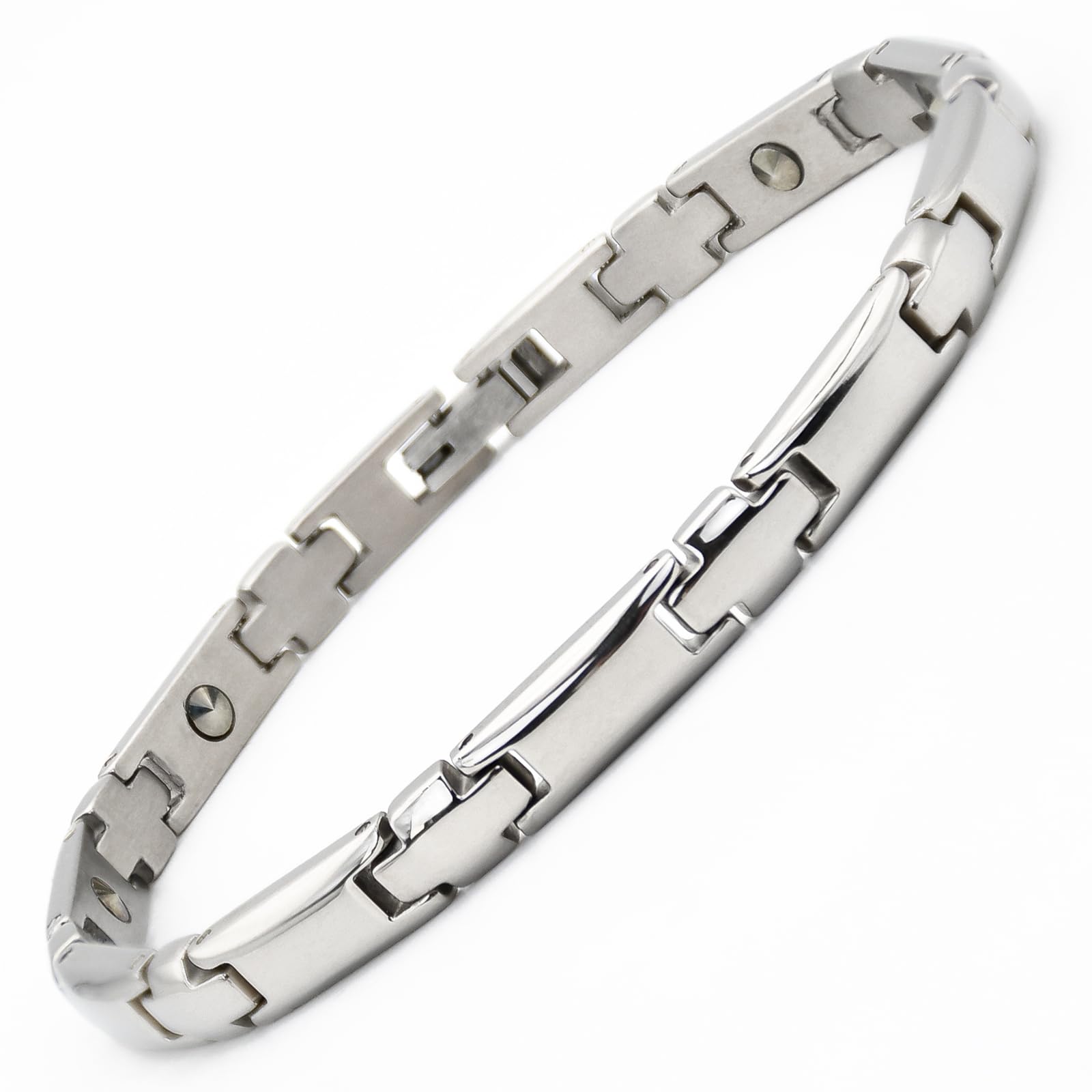 

Германиево-титановый браслет содержит 9 германиевых зерен Титановый браслет Регулируемый размер Подарок на день Подарок на день рождения Подарок на годовщину свадьбы Подарок для нее