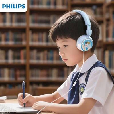Philips TAK2000 Kinder-Kabel-Over-Ear-Kopfhörer mit Mikrofon