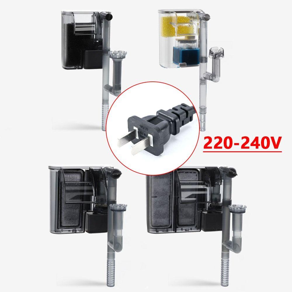 Waterfall Type Quiet Fish Tank HOB Filters Stay Clean Technology Water Purifier  Fish