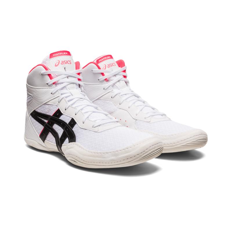 Asics Matflex 7 White Diva Pink Kampfringen Schuhe 1081A051-100