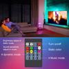 TV Backlight Music Sync USB Powered RGB 5050 LED Strip Light for 15 - 80 Inch TV Mirror PC