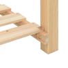 Garden Planter with Shelf Beige 115 x 59 x 76.5 cm
