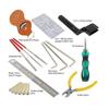 23PCS Guitar Repair Kit Guitar Maintenance Tools Guitar Setup Kit with Guitar Picks String Ruler
