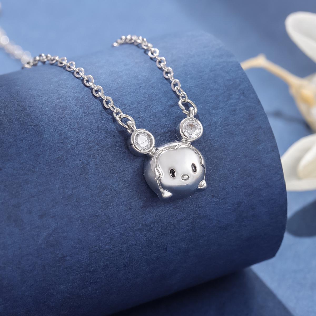 

Women s Lucky Zodiac Mouse Necklace