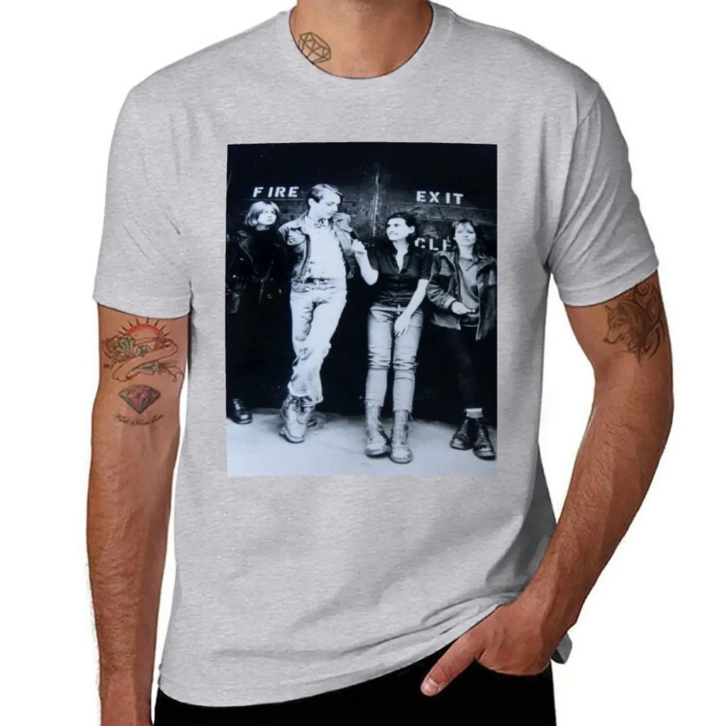 Elastica (Band shot) T-Shirt vintage funnys animal prinfor boys men graphic t shirts