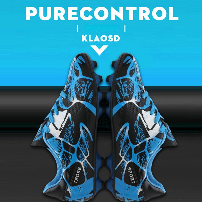 Children's Football Shoes Training Shoes Boys Girls Sneakers Student Broken Nail TF Studs Sneakers