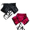 Mode Halsdekor Vintage Viktorianisches Rüschen Schulterumhang Schal, Gotischer Falscher Kragen Schulterwickel Verstellbares Band Krawatte Capelet mit für Cosplay Kostüm