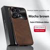 For Redmi K70 Ultimate Edition Case Magnetic Elegant Leather Wear-Resistant Lens Fully Covered Non-Slip Grip Edge Cover Shell