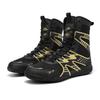 Boxing Shoes Combat Comfortable Wrestling Shoes High Top Boots Womartial Arts Competition Training Shoes Non-slip Shoes Fitness