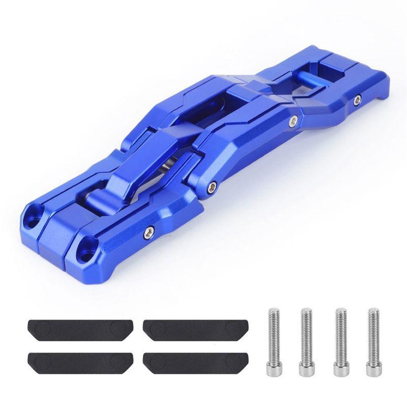 ABHY-2/4 Door Before And After Side Ladder Pedals For Jeep Wrangler JK/JL 2007-21 Aluminum Alloy Folding Ladder Pedals синий