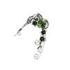 Earrings Retro Earless Flower Ear Bone Clip Rose Branch Elf Fringed Ear Hanging Ear Clip