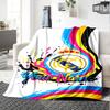 Real Madrid Club Customize Text Blanket Lightweight Customizable Blanket Ultra-Soft Perfect for Livingroom Living Room Seaside Office