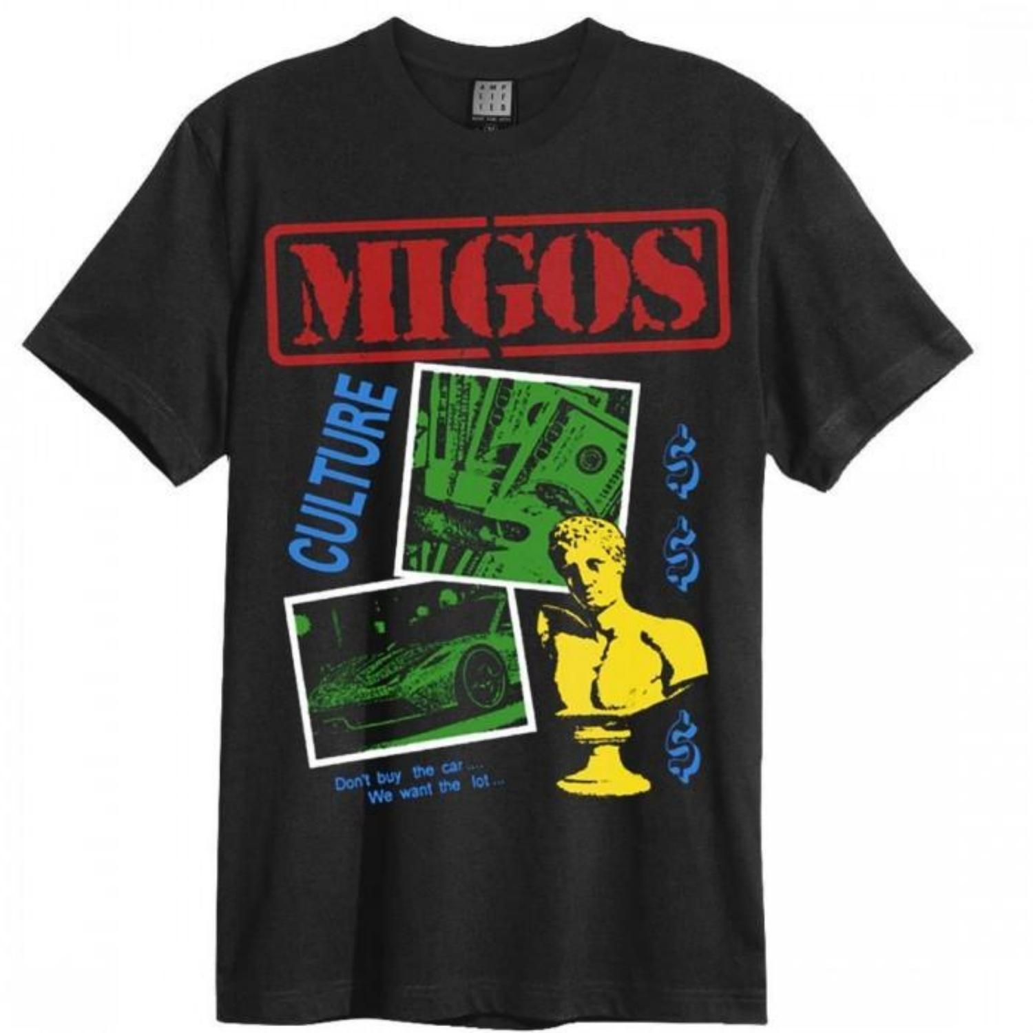 Amplified Mens Culture Migos T-Shirt S