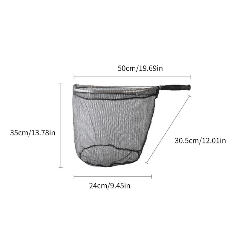 Fishing Net Fishing Tackle Tools for Adult Small Landing Net with Comfortable Grip Handle Fishing Landing Net Portable