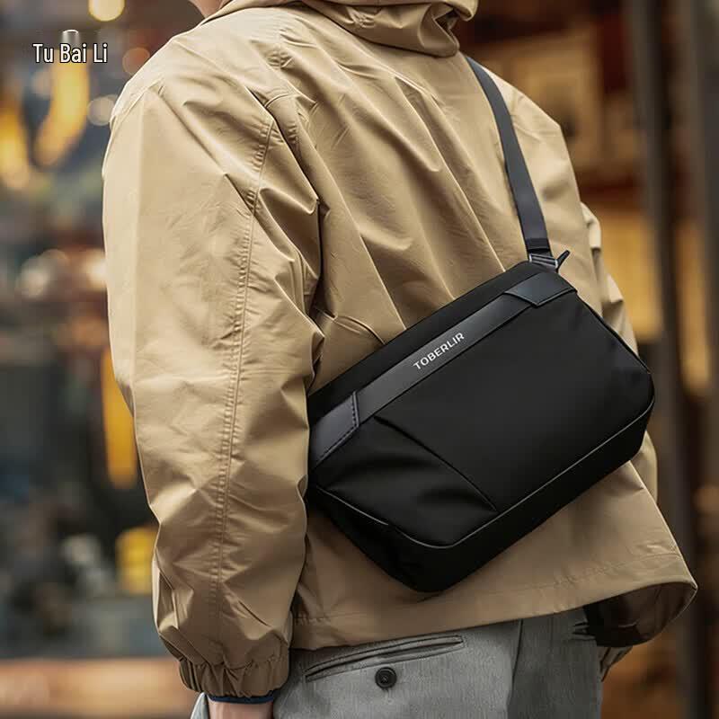 TOBERLIR Men s T0406 Crossbody Chest Bag