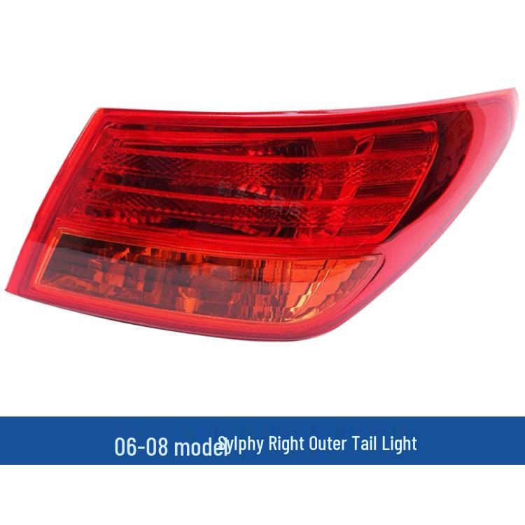 Fits 2006-2015, 2016-2022 Classic/New Sylphy: Rear Taillight Assembly Cover Brake Light Shell