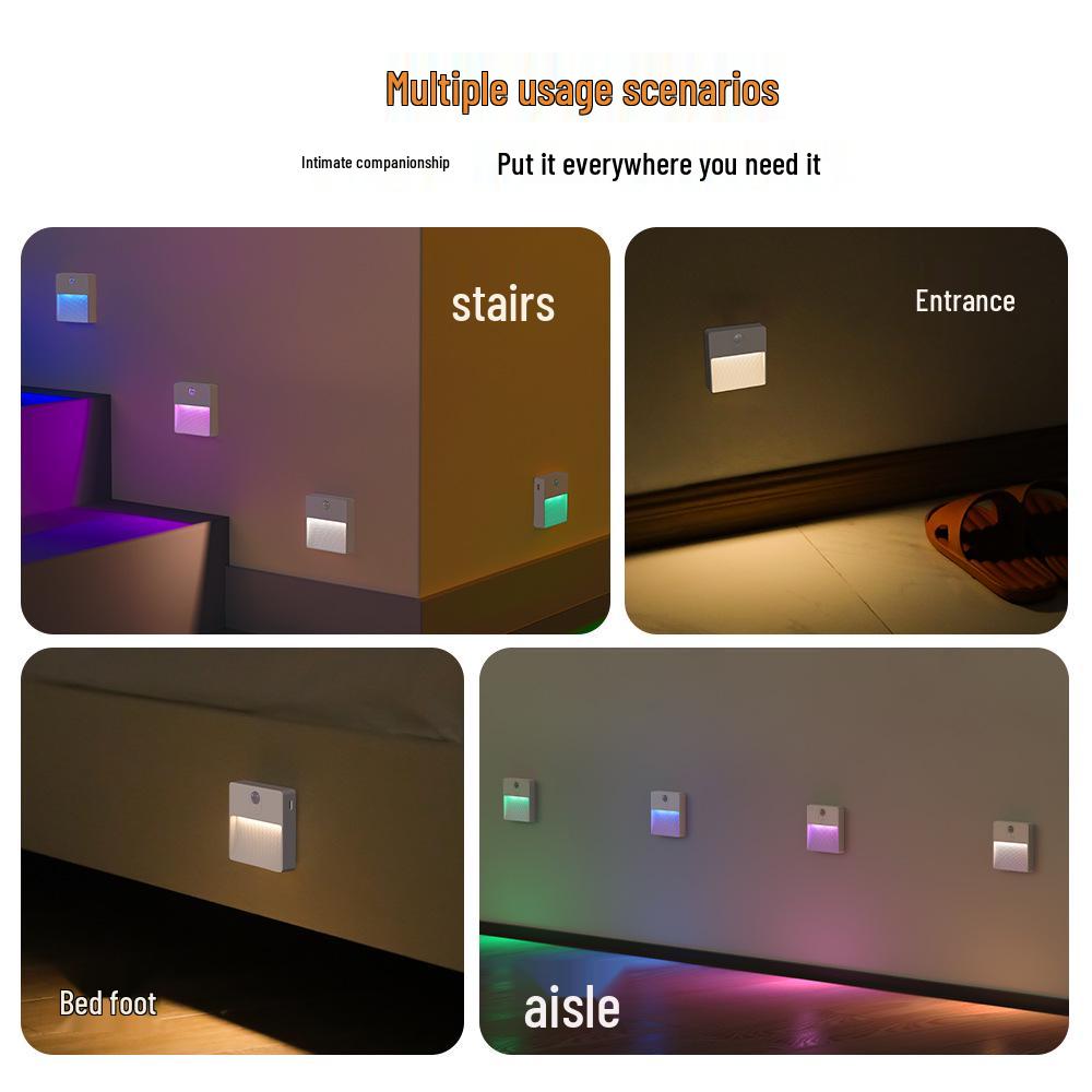 F11 Stepless Dimming Sensor Night Light with Human Motion Detection