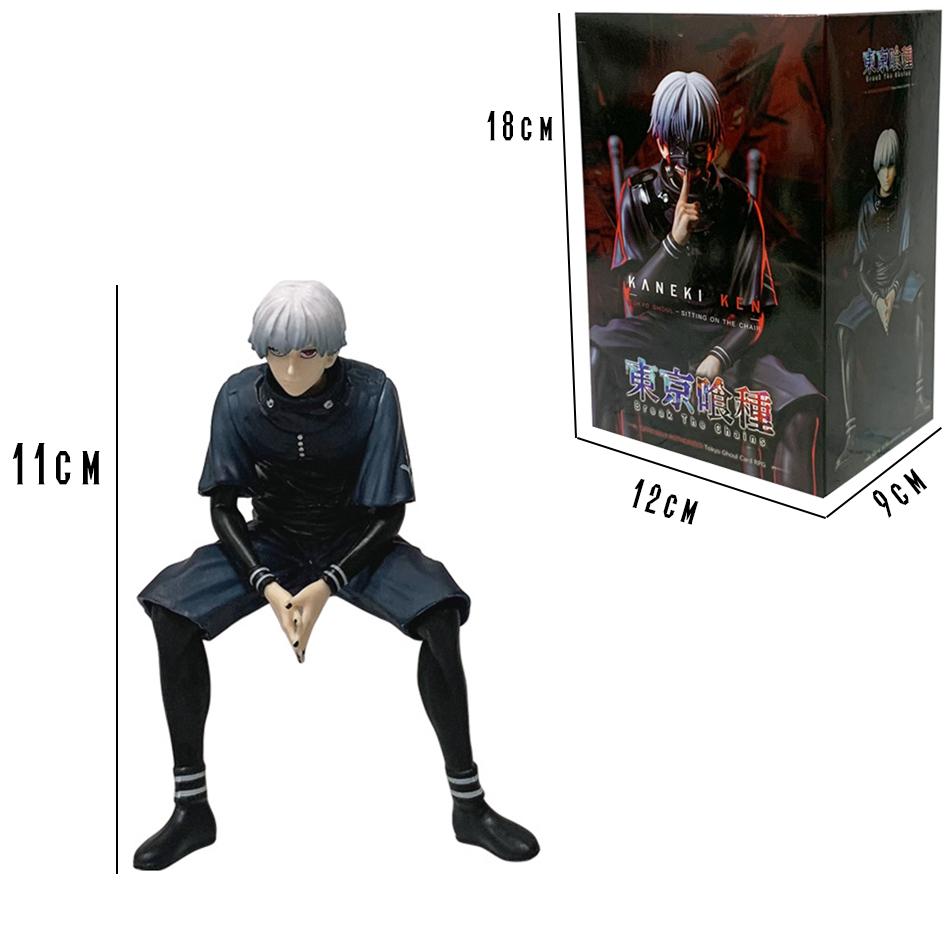 New Ken Kaneki Sitting Figure Tokyo Ghoul Statue Action Figure PVC Statue Collection Model Toys Gifts