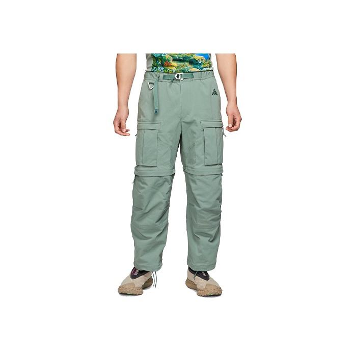 Nike Smith Summit Cargo Pants V3: Detachable Waterproof with Pockets Men Bottoms Olive-Green CV0656-365