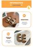 Children's Retro Summer 2026 Double Buckle Thick Sole Outdoor Casual Fashion Slippers