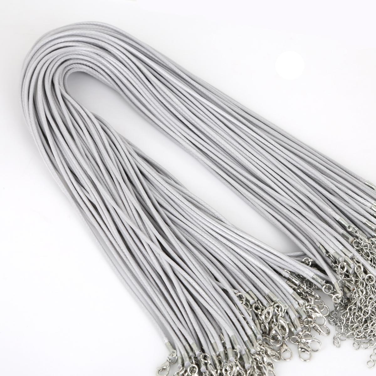 

Кожаный шнур из искусственной кожи, веревка-омар для ожерелья и подвески «сделай сам», подвески ручной работы, фурнитура 2mm x 45cm 10pcs