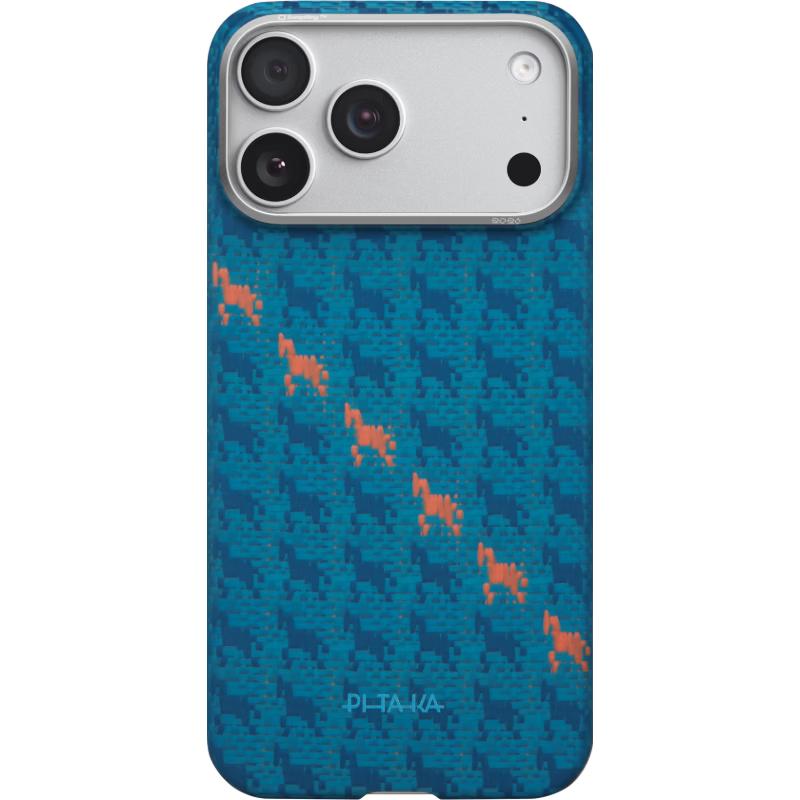 Магнитный чехол PITAKA из кевлара для iPhone iPhone 17 Pro Max