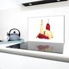 Glass Hob Protector 80x52 Wine