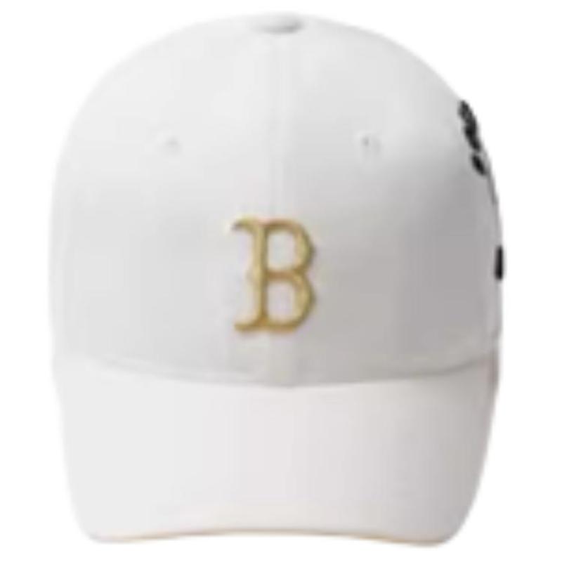 MLB KIDS Letter Print Baseball Caps Kids' Cream Fashion 7ACPC014N