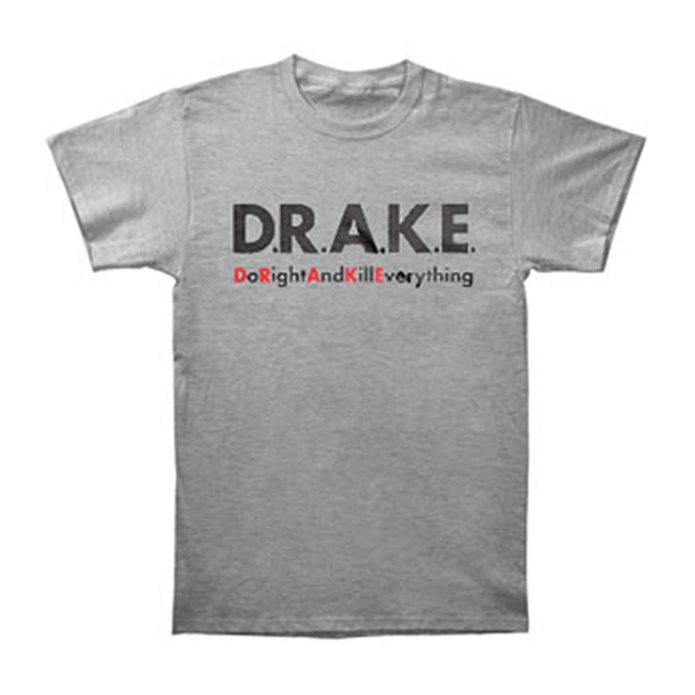 Men s Drake Drake T-shirt Small Grey L
