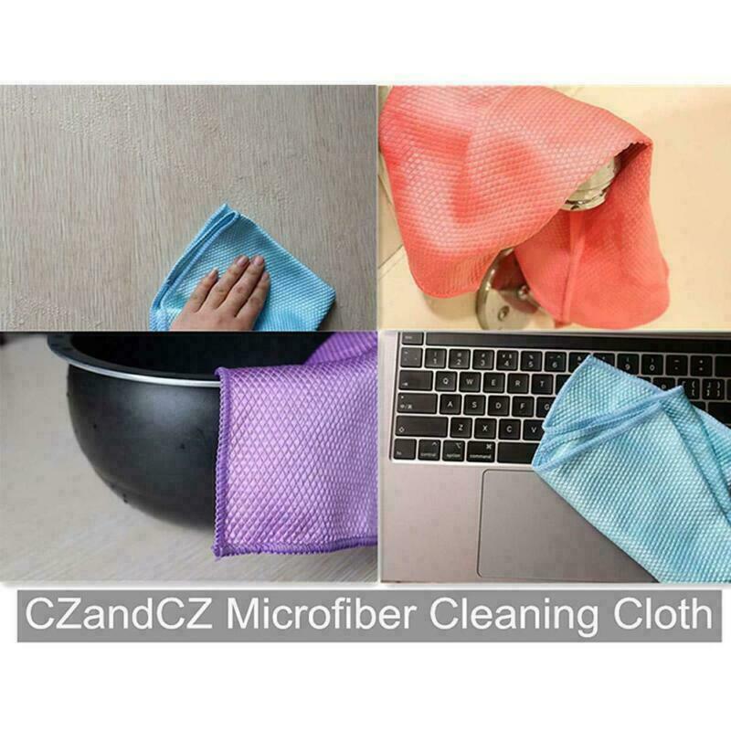 Fish Scale Microfiber Polishing Cleaning Cloth