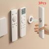 3pcs Magnetic Remote Control Holder Wall Mount Adhesive Remote Control Holder Strong Hold Tv Remote Holder for Home Offi